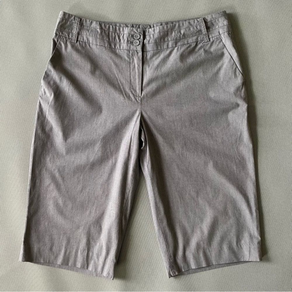 Willi Smith Purple Bermuda Dress Shorts Women’s Size 12